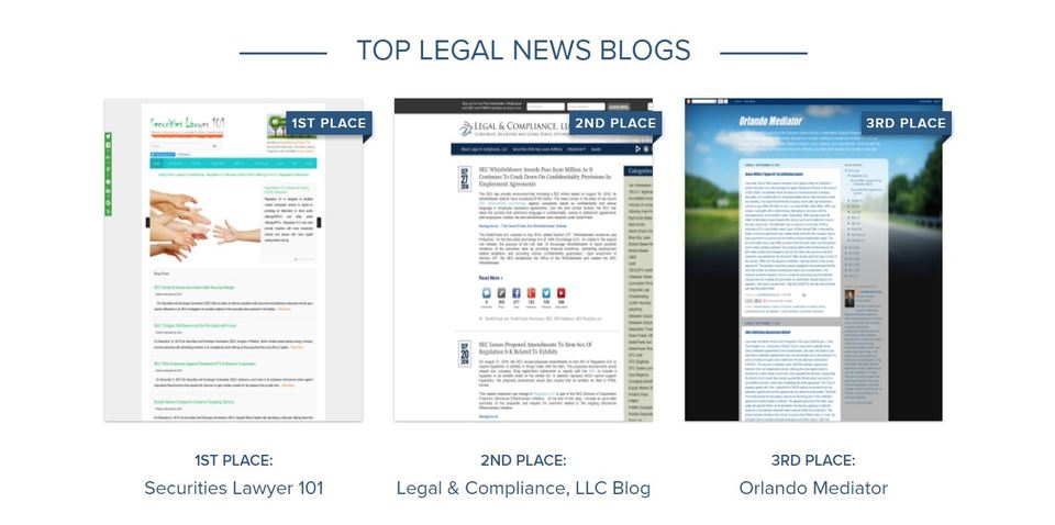 Top Legal News Blogs