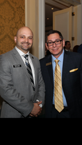 Attorney and MDTLA board member Bobby Nunez with South Florida mediator Art Garcia.