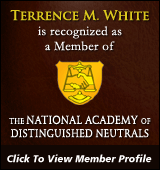 Terry White's NADN Badge
