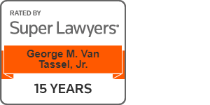 Marty Van Tassel recognized by Super Lawyers in 2022.