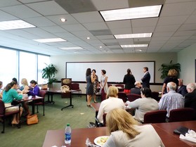 The Eagle Conference Room at Maitland's UWWM office.