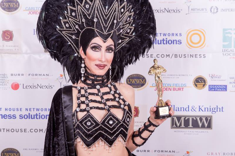 Mediator Lawrence Kolin posted this likeness of Cher to Facebook: "Cher, complete with Oscar, highlighting our Orange County Legal Aid Society Gala Sponsorship."
